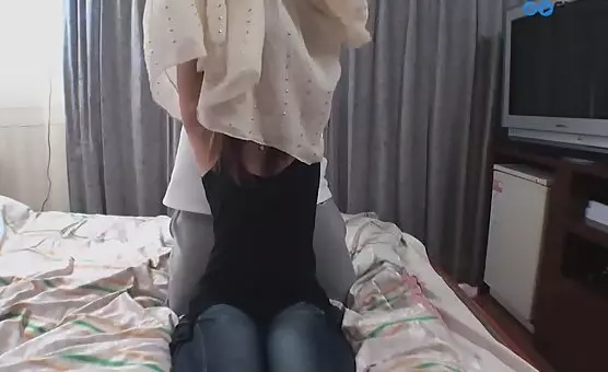 Oriental Hairy Pussy Riding