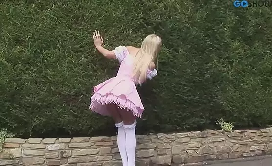 Outdoor Orgy with Naughty Bitches